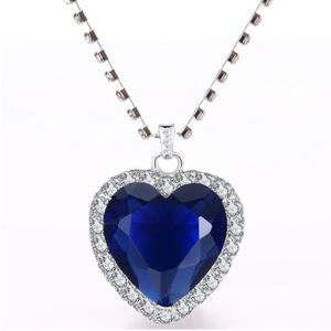 Titanic Inspired Heart Pendant Necklace